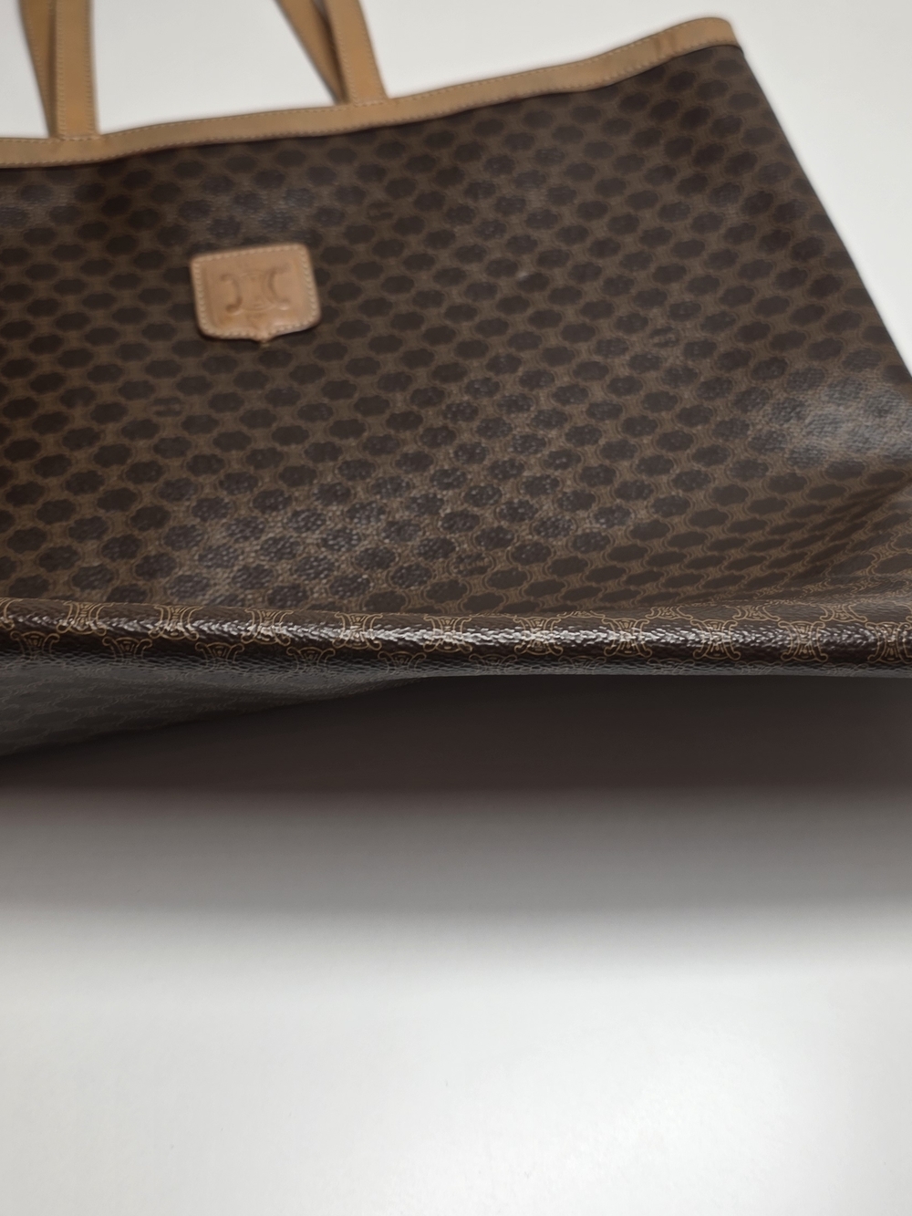 Vintage CELINE MACADAM Tote Bag - Picture 8 of 16